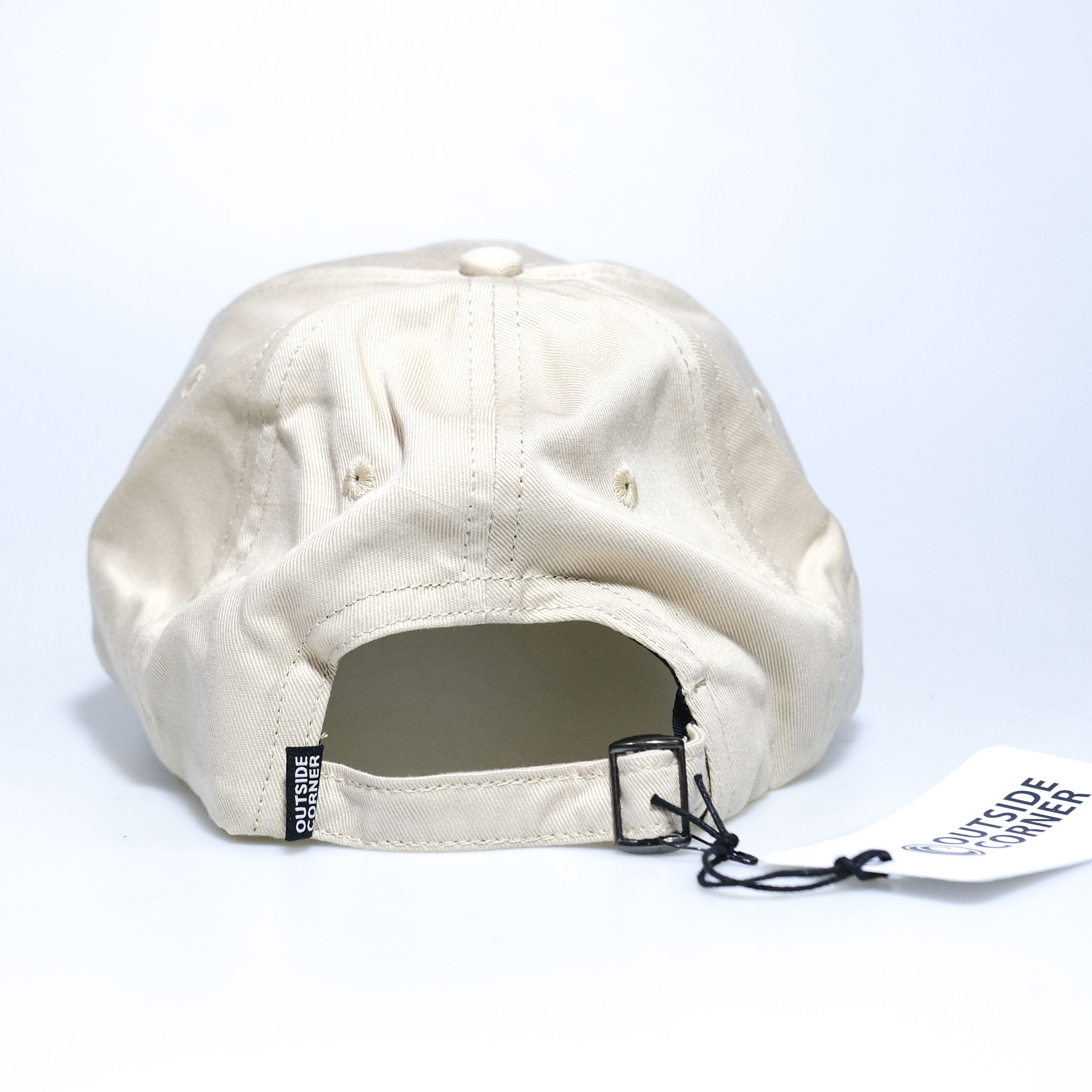 Outside Corner Dad Cap Cream – Classic & Minimalist Headwear