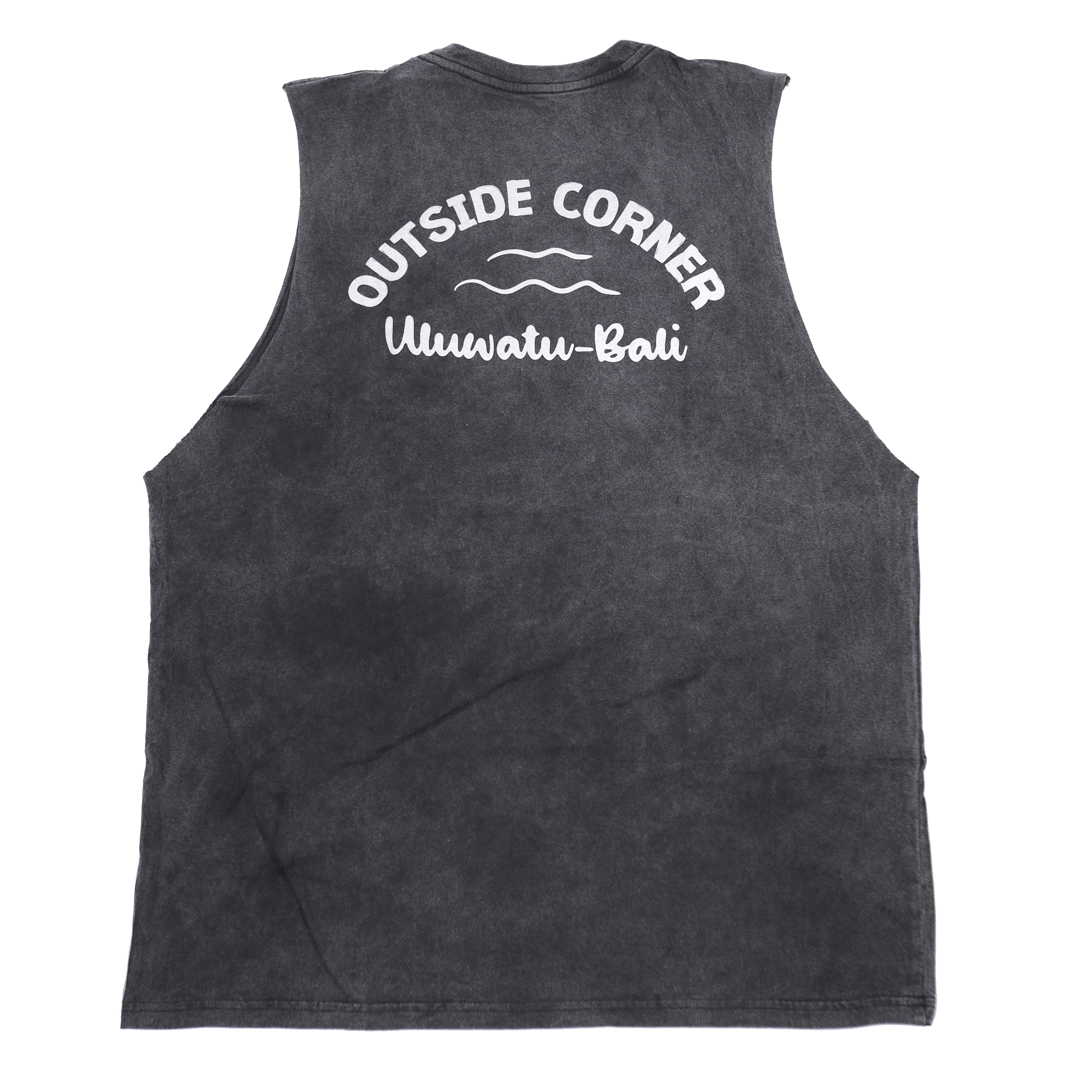 Outside Corner Muscle Tee OC Icon – Vintage Washed Look