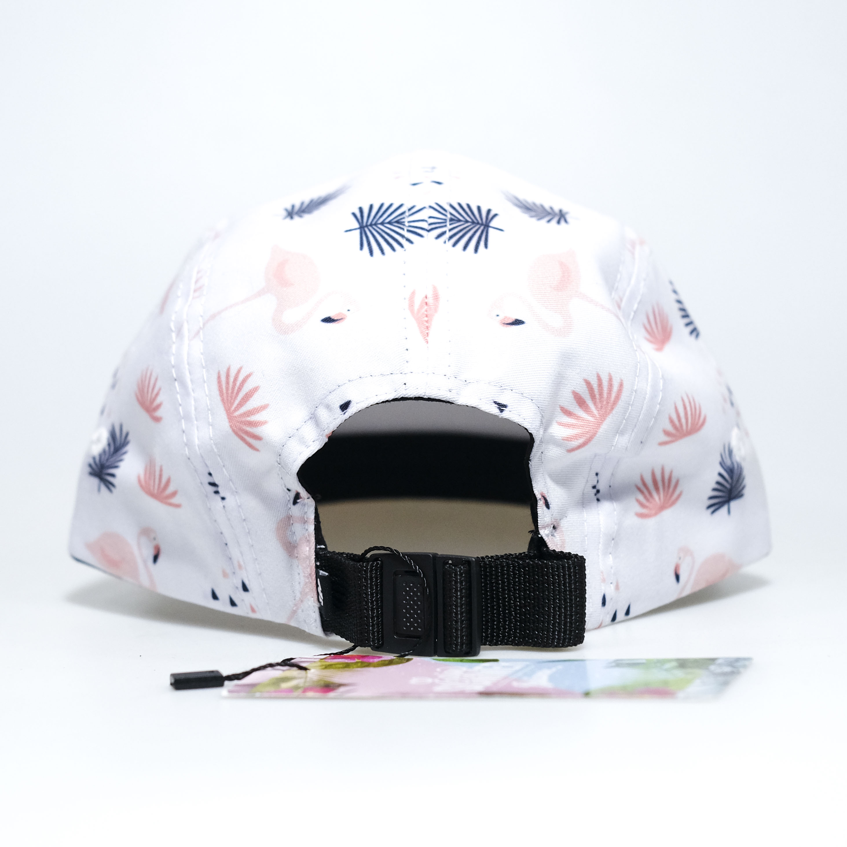 Five Panel Hat Flamingo