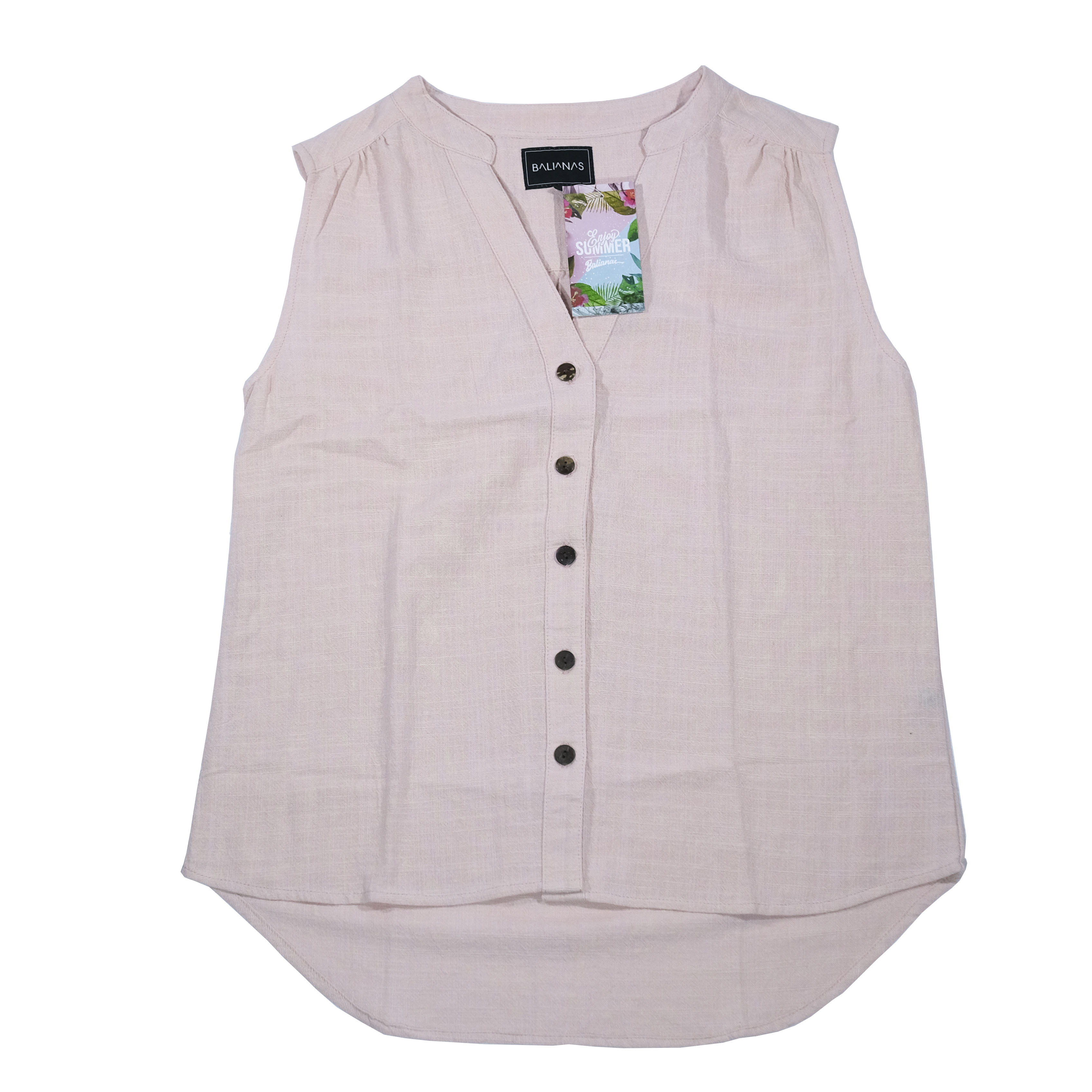 Blouse Button Pink